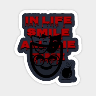 your life is all the time boring without "A Cute Smile" Magnet