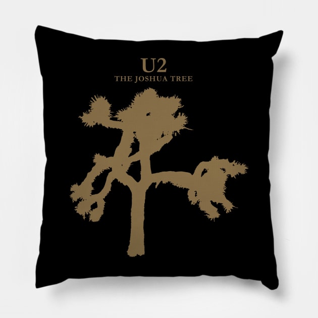 U2 The Joshua Tree Icon Pillow by Mozz