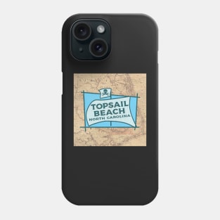 Topsail Beach North Carolina Outer Banks OBX Phone Case