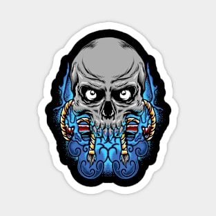 Water Skull Magnet