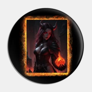 Fire necromancer Pin