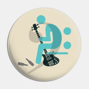 Bass Is The Backbone Of The Band Pin