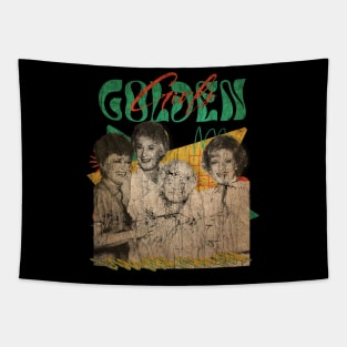 VINTAGE POP RETRO -Golden Girls Keep Smile - STYLE 70S Tapestry