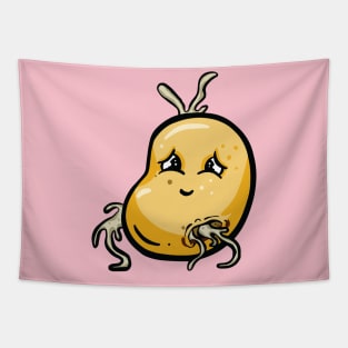 Garden Tips Toons the Happy Potato Tapestry