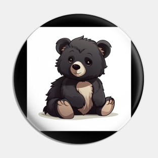 Sloth bear Pin