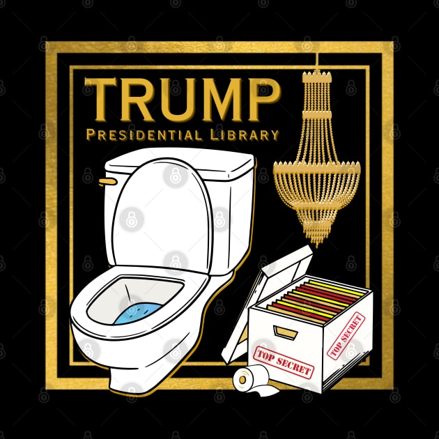 Trump Presidential Library by TJWDraws