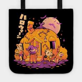 Purrpkin House - Cute Cat Halloween Gift Tote