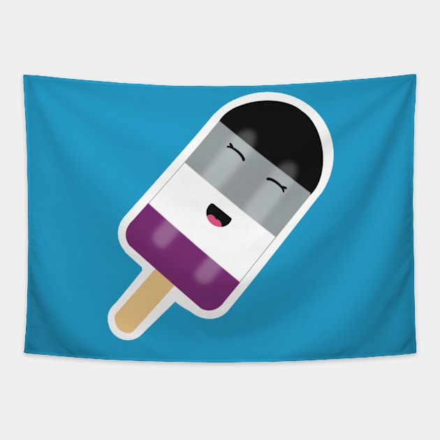 Asexual Popsicle Tapestry by CyR Design Shop