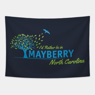 Mayberry, North Carolina from the Andy Griffith Show Tapestry