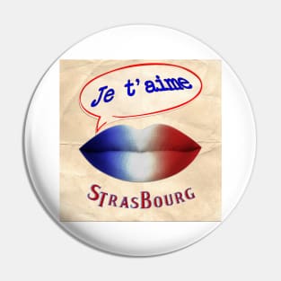 FRENCH KISS JETAIME STRASBOURG Pin