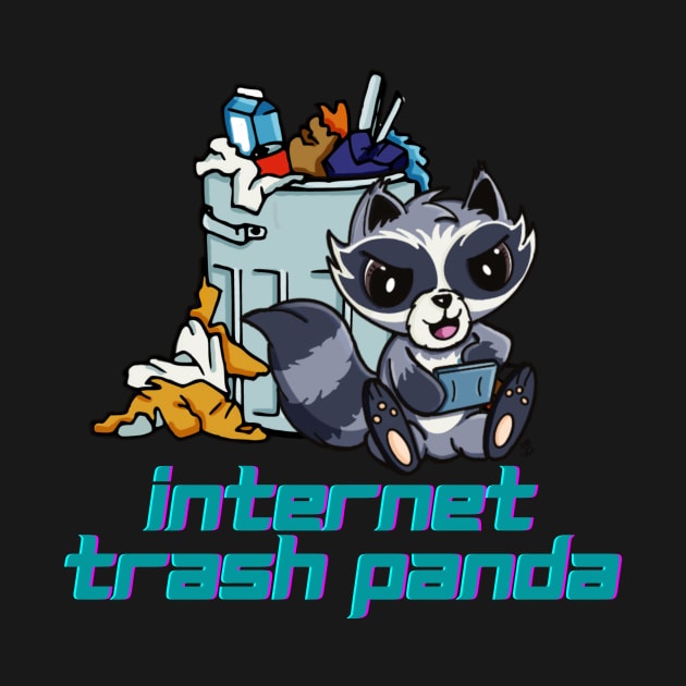 Internet Trash Panda - Raccoon by Alt World Studios