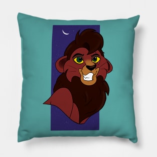 Bad boy lion Pillow