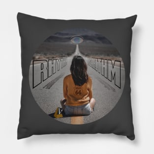 Rhythm Logarithm Route 66 Pillow