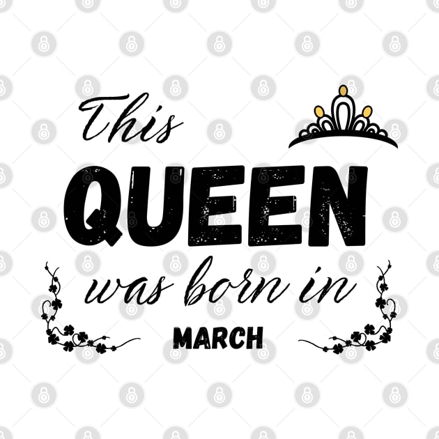 Queen born in march by Kenizio 