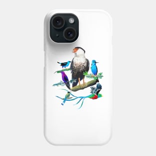 Caracara Tropical Exotic Birds Collection Phone Case