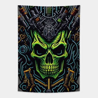 Cyborg Heads S02 D08 Tapestry