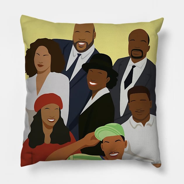 Fresh Prince Inspired Wall Decor Pillow by bonkaili