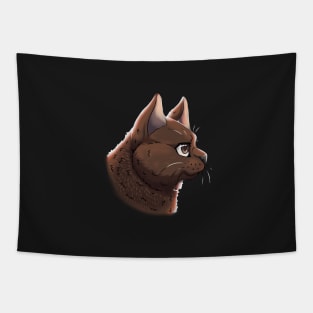 Brown / Chocolate British Shorthair Side Portrait Tapestry