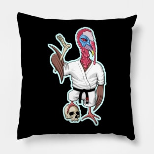 Thanksgiving Turkey leg locker - jiu jitsu - judo Pillow