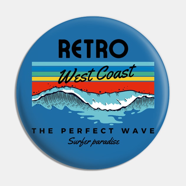 RETRO-The perfect wave Pin by Retrofit