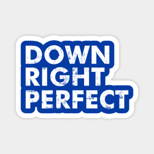 down right perfect // down syndrome Magnet