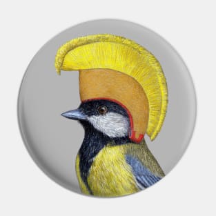 Great tit Pin