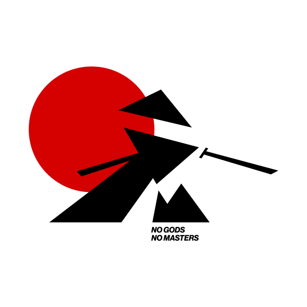 Ronin Warrior / Samurai T-Shirt by MinimalAnimal