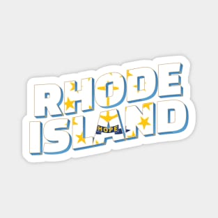 Rhode Island vintage style retro souvenir Magnet