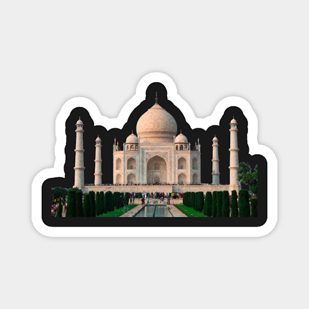 Taj mahal Magnet by Nikisha