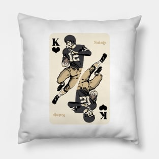 New Orleans Saints King of Hearts Pillow