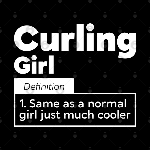 Curling Girl by White Martian