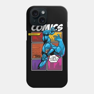 Comics Panel Action Pose Phone Case