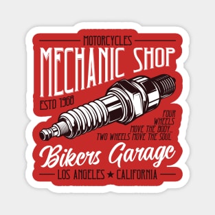 Bikers Garage Magnet