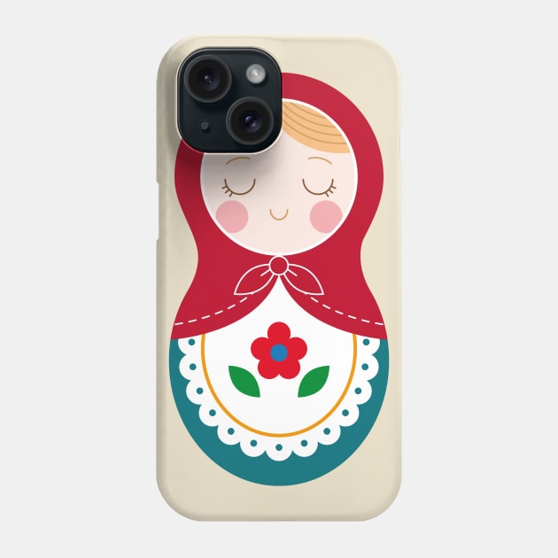 Matryoka Phone Case by AnaMartins