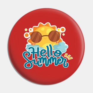 Hello Summer Pin