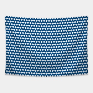 Ovals- Classic Blue Tapestry