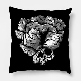 Clicker Skull Pillow