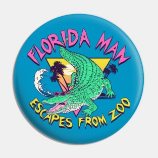 Florida Man Escapes From Zoo Pin
