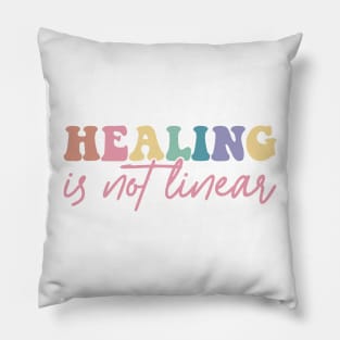 Healing is no Linear Pillow