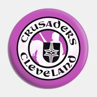 Defunct Cleveland Crusaders Hockey Team Pin