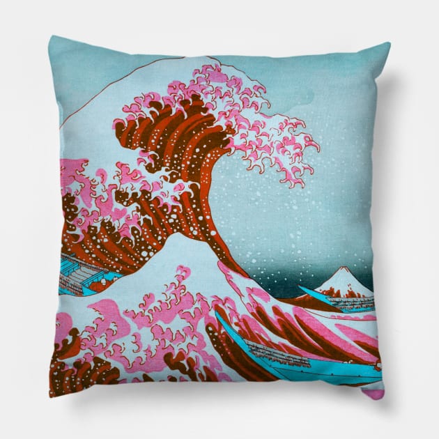 The Great Vapor Wave Pillow by TKL