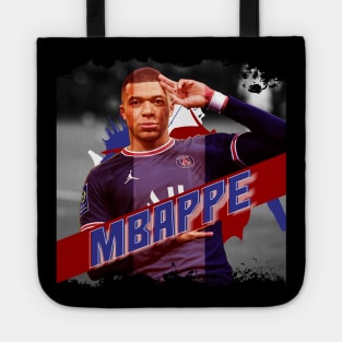 Mbappe, france striker poster Tote
