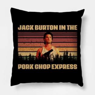 Burton's Odyssey Little China's Bizarre Battles Pillow