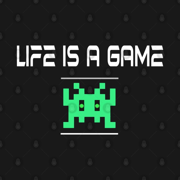80's Gamer Life Sci Fi Alien Tee by PlanetMonkey