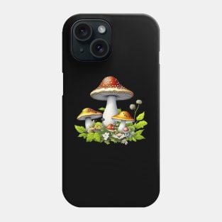 Cottagecore Mushrooms Phone Case