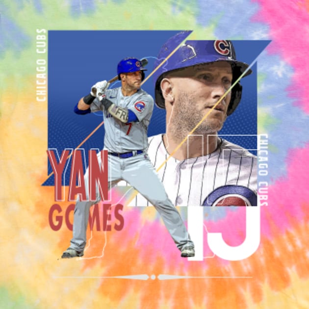 Yan Gomes baseball Paper Poster Cubs 4 - Yan Gomes - Sticker