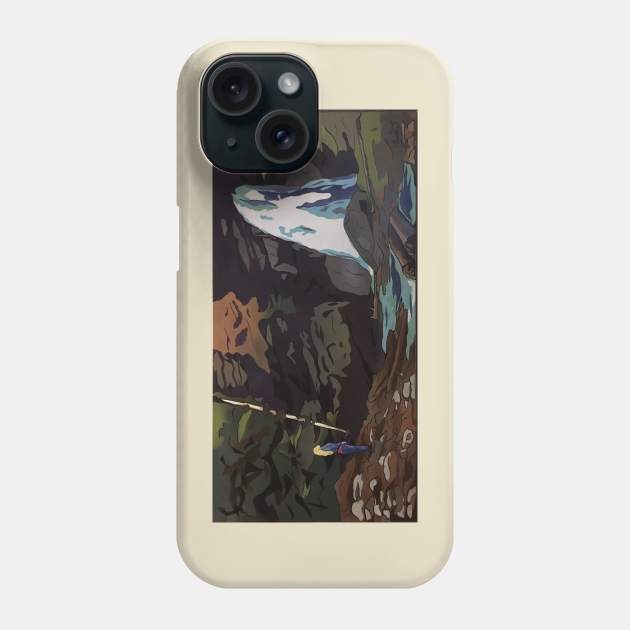 Peace at the Fall Phone Case by CherokeeArtist