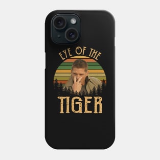 Dean Winchester Eye of The Tiger Vintage Phone Case