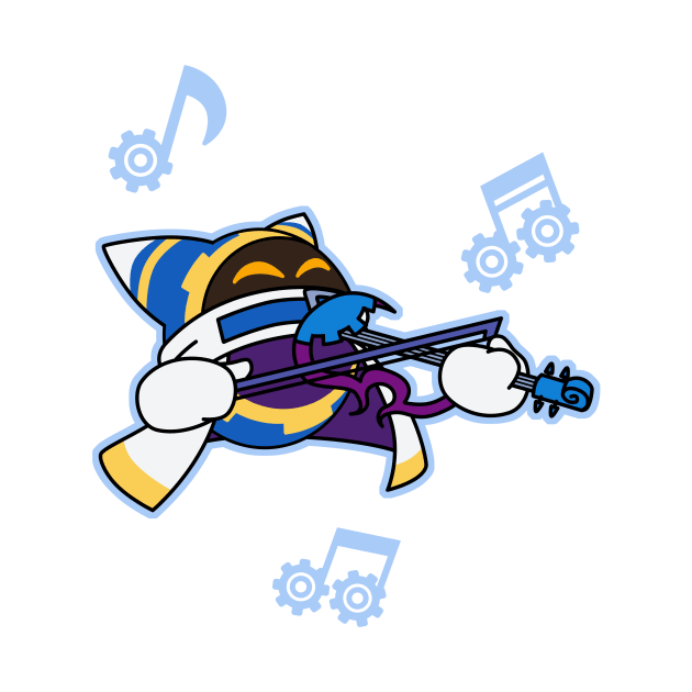 Magolor with Violin by VibrantEchoes