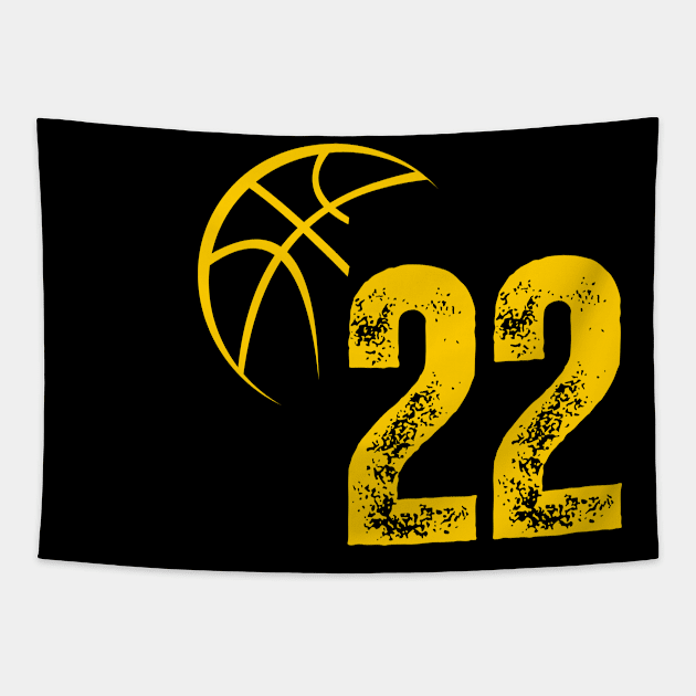 Number 22 Tapestry by EyesArt